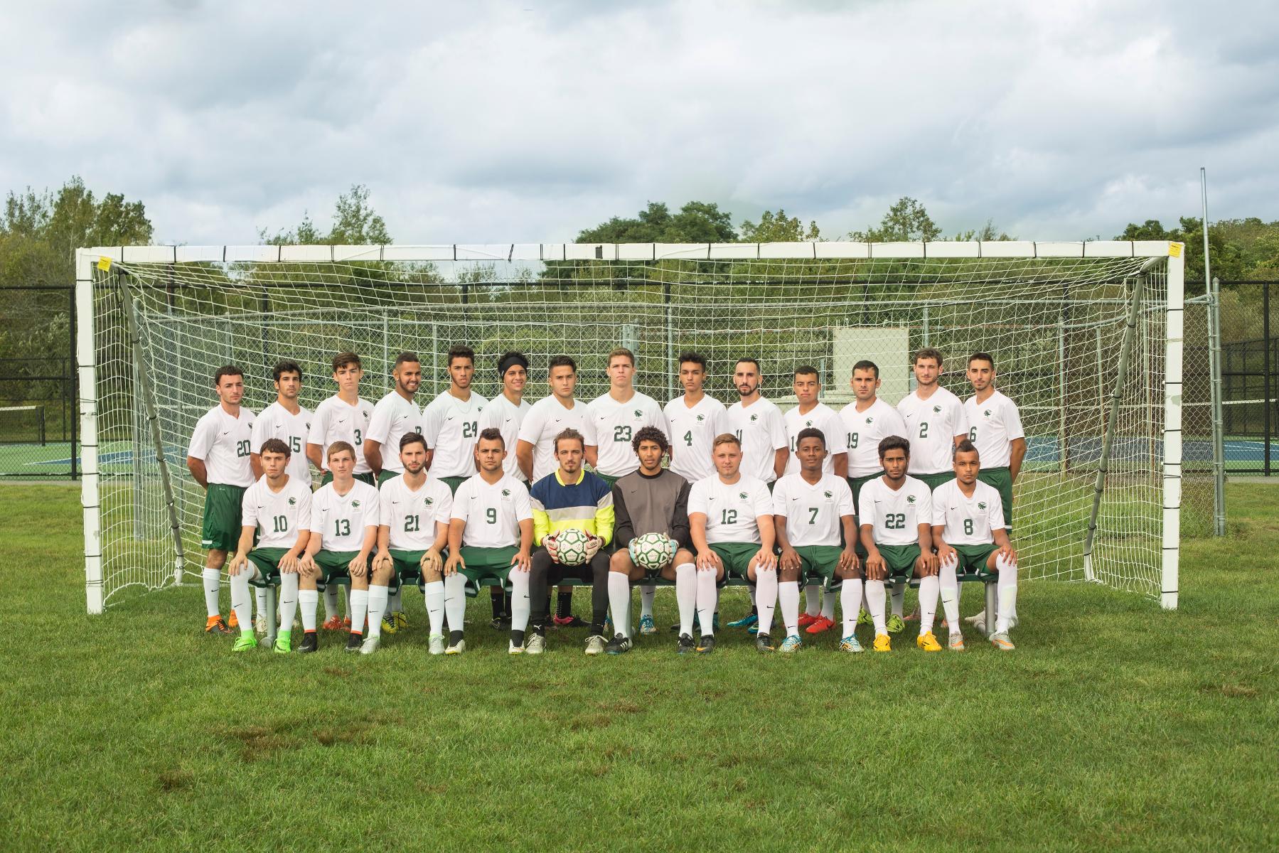 Bayhawks Men's Soccer Score 6 To Defeat MassBay 6-1
