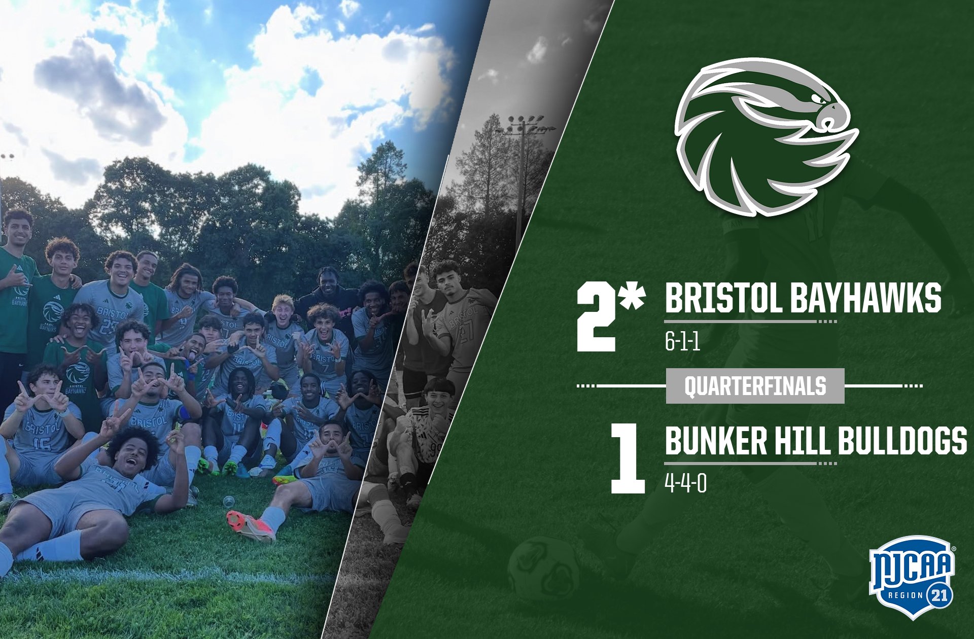 Bayhawks Beat Bulldogs in Shootout